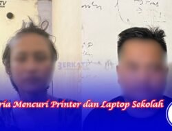 Waria Mencuri Printer dan Laptop Sekolah