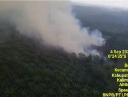Karhutla Terjadi di Lahan PT SJAL