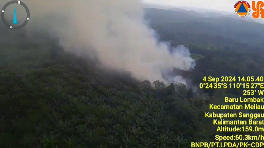 Karhutla Terjadi di Lahan PT SJAL