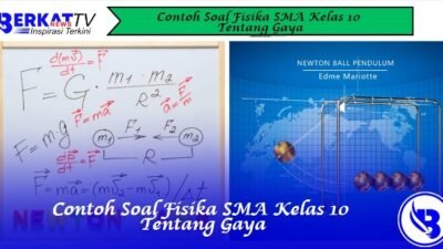 Contoh Soal Fisika SMA Kelas 10 tentang Gaya