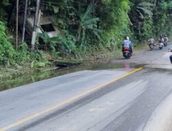 Gorong-gorong Sering Dibersihkan Tidak Membuahkan Hasil, Jalan pun Tergenang Air