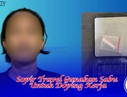 Sopir Travel Gunakan Sabu Untuk Doping Kerja