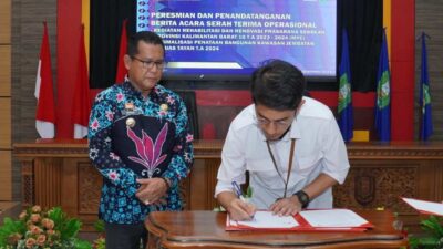 Kementerian PUPR Serahkan 13 Sekolah ke Pemkab Sanggau