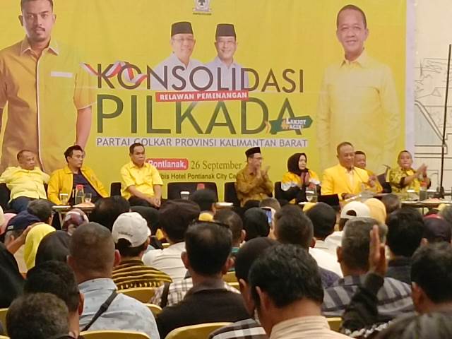 Golkar Kalbar Siapkan Relawan Juru Bicara di Pilgub