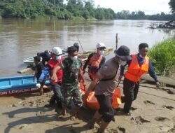 Jasad Penjual Sayur Tenggelam di Sui Melawi Ditemukan