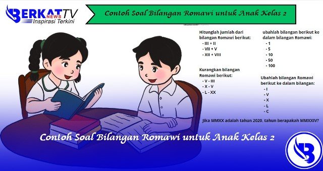 Contoh Soal Bilangan Romawi untuk Anak Kelas 2