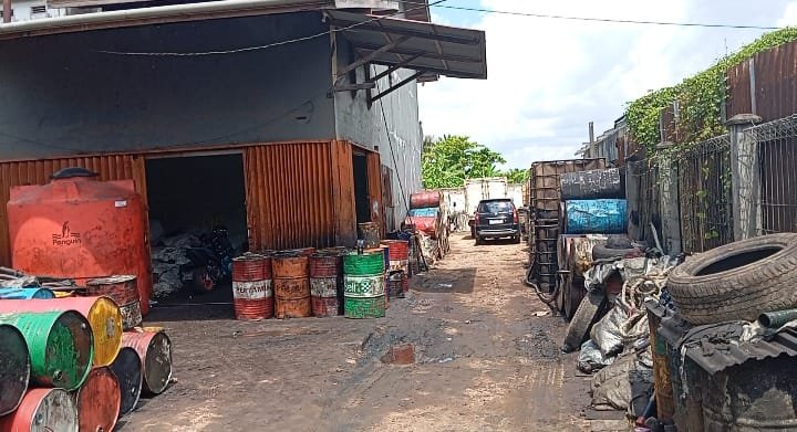 Tim Gabungan Hentikan Pengumpulan Limbah B3 Ilegal PT MKSK