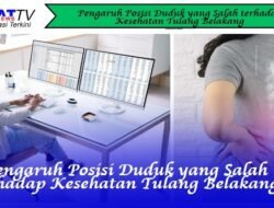 Pengaruh Posisi Duduk yang Salah terhadap Kesehatan Tulang Belakang