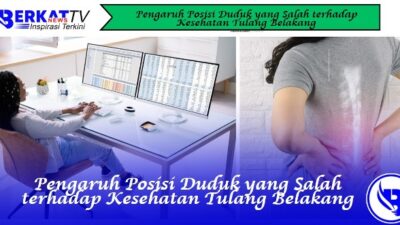 Pengaruh Posisi Duduk yang Salah terhadap Kesehatan Tulang Belakang