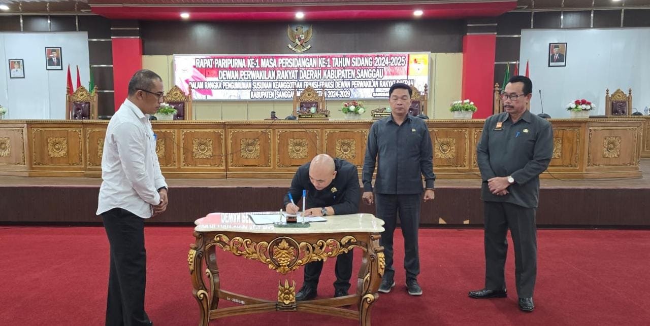 7 Fraksi di DPRD Sanggau, 5 Fraksi Utuh dan 2 Fraksi Gabungan