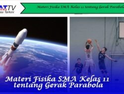 Materi Fisika SMA Kelas 11 tentang Gerak Parabola