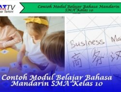Contoh Modul Belajar Bahasa Mandarin SMA Kelas 10
