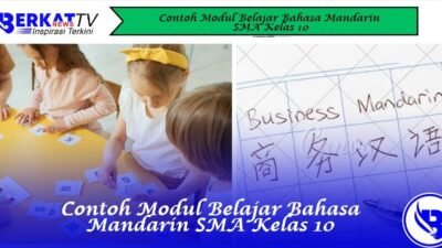 Contoh Modul Belajar Bahasa Mandarin SMA Kelas 10