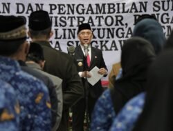 48 Pejabat Dilantik, ASN Diingatkan Bijak Gunakan Jempol Jelang Pilkada
