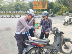 Operasi Zebra Kapuas 2024, Penindakan dan Edukasi