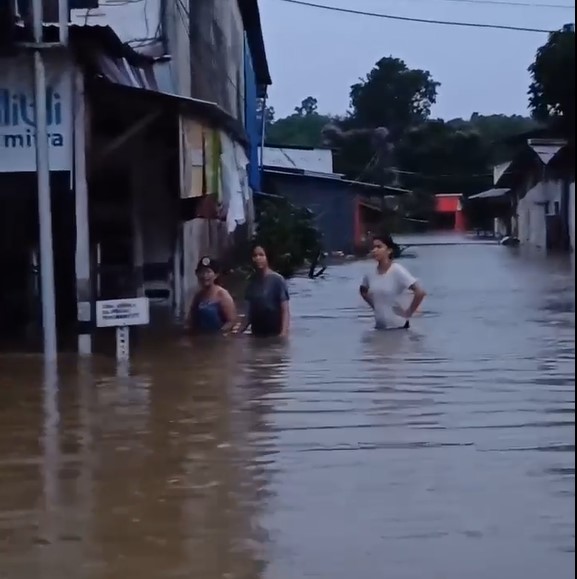 Jalan Trans Kalimantan Lumpuh Akibat Banjir Sosok