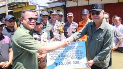Bank Kalbar Salurkan CSR Untuk Korban Banjir Sosok
