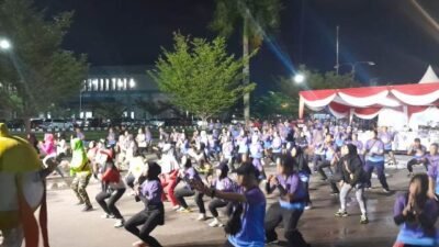 Pilkada Night Run Mengajak Demokrasi Sehat di Pilkada Kalbar