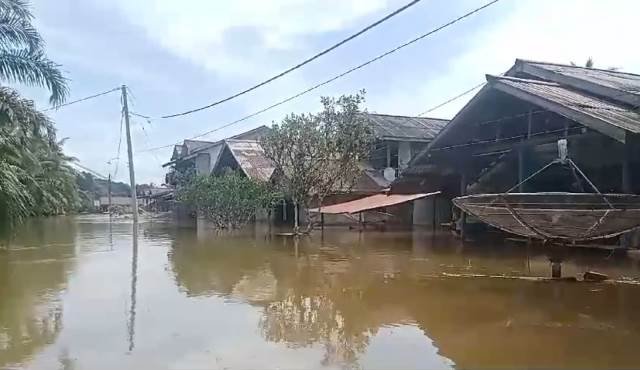 Dua Kecamatan di Sanggau Terendam Banjir