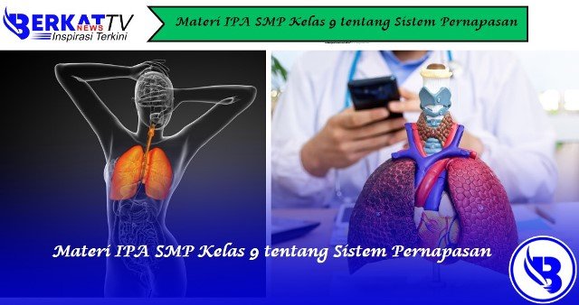 Materi IPA SMP Kelas 9 tentang Sistem Pernapasan