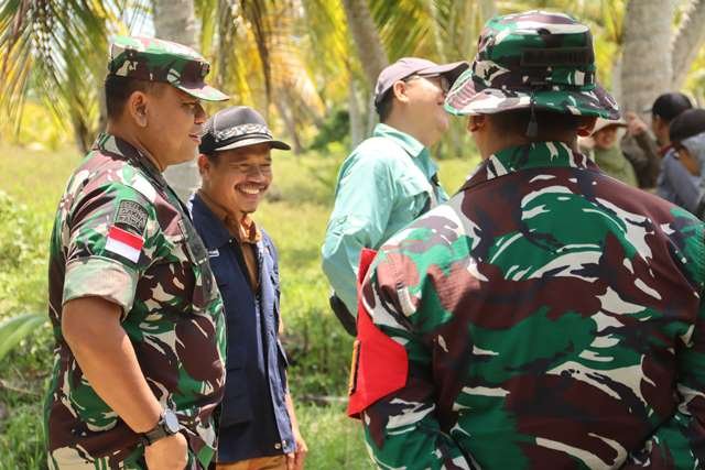 Danrem dan Auditor Kementan Tinjau Lokasi Oplah