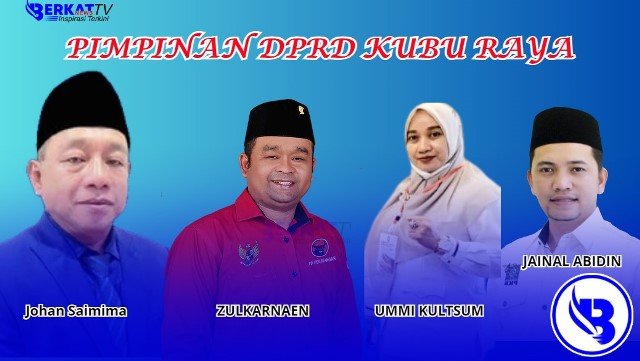 Ini Empat Pimpinan DPRD Kubu Raya