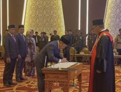 Pimpinan DPRD Kubu Raya Dilantik. Kebut Selesaikan AKD dan APBD