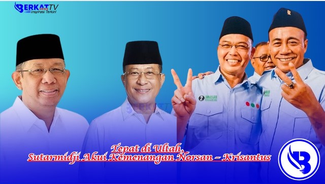 Sutarmidji mengakui kemenangan pasangan Ria Norsan - Krisantus di Pilkada Kalbar. Pernyataan itu disampaikan Sutarmidji tepat di hari ulang tahunnya yang ke-62 tahun pada hari ini 29 November 2024.