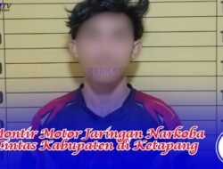 Montir Motor Jaringan Narkoba Lintas Kabupaten di Ketapang