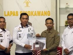 651 WBP Lapas Singkawang Dapat Surat Pindah Memilih