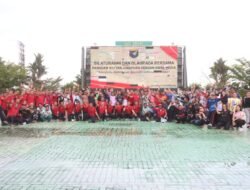 Pangdam XII/ Tpr Olahraga Bersama Puluhan Wartawan Pererat Silaturahmi