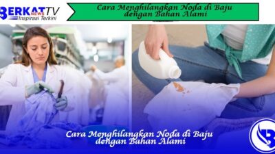 Cara Menghilangkan Noda di Baju dengan Bahan Alami