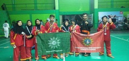 Tapak Suci Putera Muhammadiyah Boyong 7 Medali di Turnamen Silat MKK 1