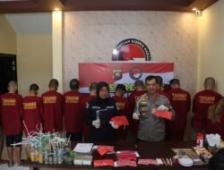 15 Pelaku Narkoba Dibekuk Jajaran Polresta Pontianak