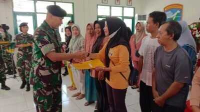 TNI Buatkan Akta Lahir Gratis