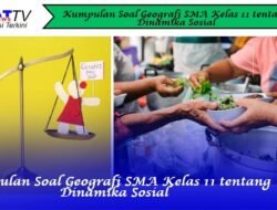 Kumpulan Soal Geografi SMA Kelas 11 tentang Dinamika Sosial