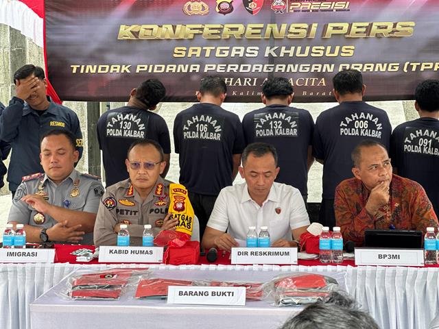 23 Kasus TPPO di Kalbar Tangkap 25 Tersangka