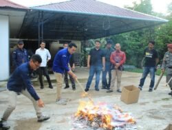 1.752 Lembar Surat Suara Rusak dan Sisa Dimusnahkan