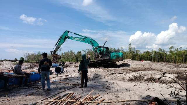 Razia PETI, Pekerja Kabur Alat Berat Disita