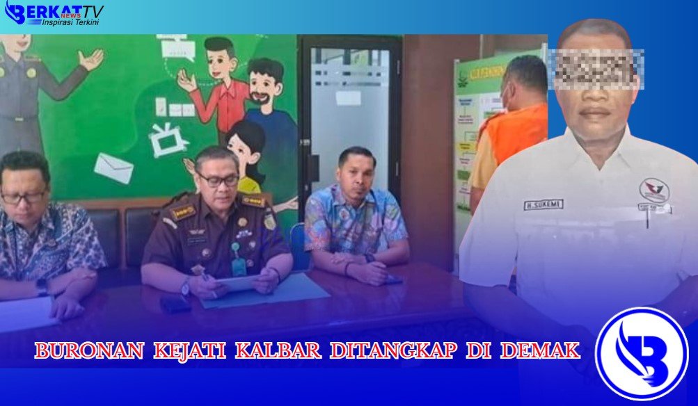 Kejati Jateng Tangkap Buronan Kejati Kalbar
