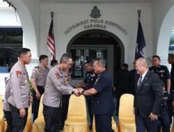Polda Kalbar – PDRM Perkuat Kerjasama Cegah Kejahatan di Perbatasan