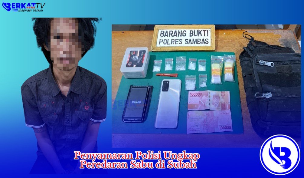 Penyamaran Polisi Ungkap Peredaran Sabu di Subah