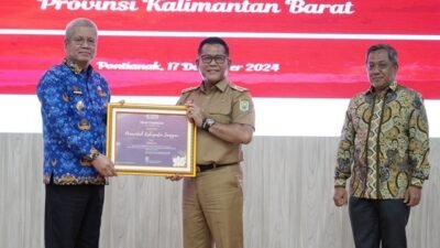 Realisasi DAK Fisik Rp83 Miliar, Sanggau Diganjar Penghargaan