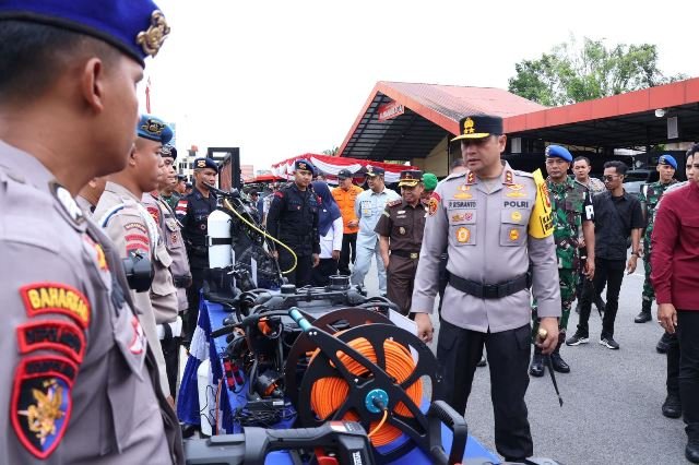 2.500 Personel Gabungan Disiagakan Pengamanan Nataru di Kalbar