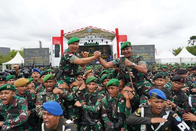 Mayjen Jamallulael Komitmen Jaga Stabilitas di Kodam XII/ Tpr. Pesan Mayjen Iwan: Jaga Kehormatan
