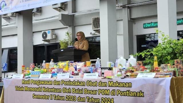 Ribuan Produk Obat dan Makanan Ilegal Beredar di Kalbar