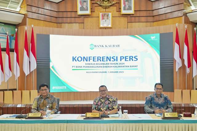 Stabilitas Kinerja Terjaga, Laba Bersih Bank Kalbar Rp493 Miliar di Tahun 2024