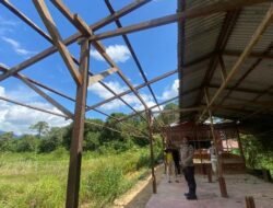 Pencuri Nekat Bongkar Seng Bangunan