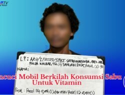 Pencuci Mobil Berkilah Konsumsi Sabu Untuk Vitamin
