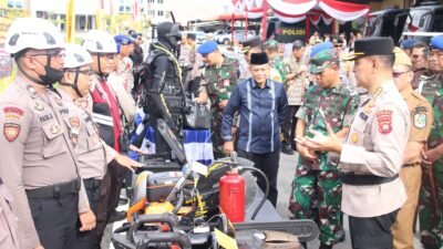 Operasi Liong Kapuas, Polda Kalbar Dirikan 23 Pos Pam di 8 Daera
